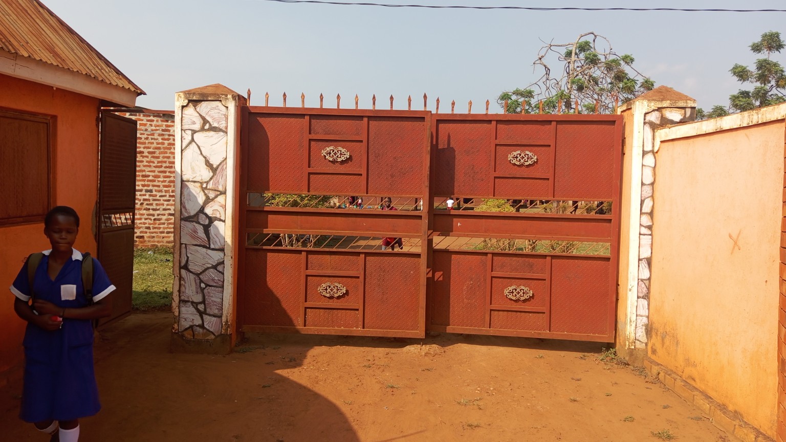 School gate