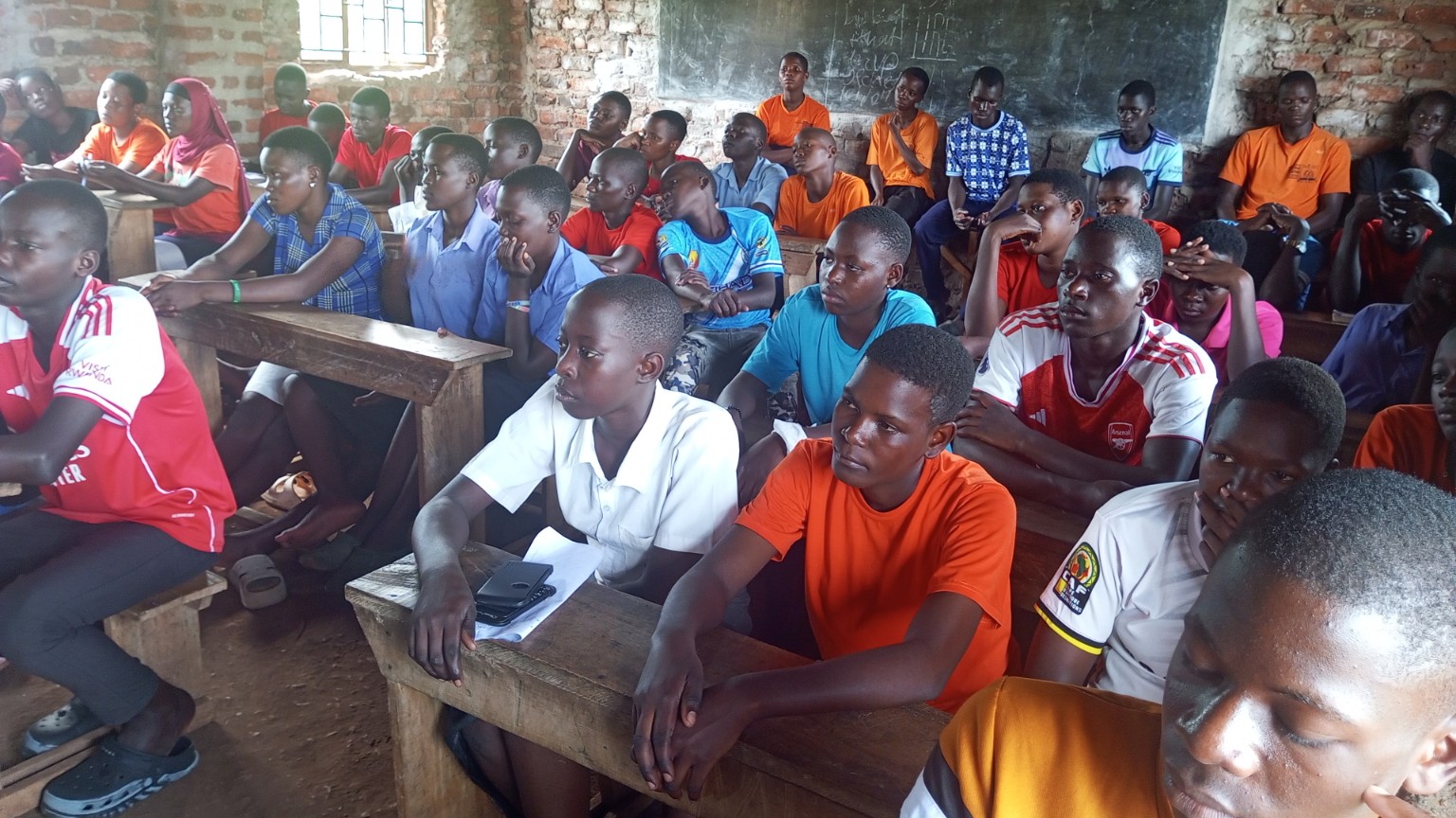 Learners participating in a lesson